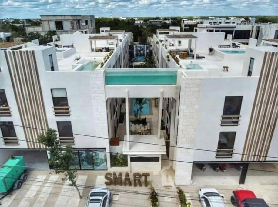 Smart Depas Elegante Apartamento Estudio Totalmente Equipado Tulum Pueblo Buitenkant foto