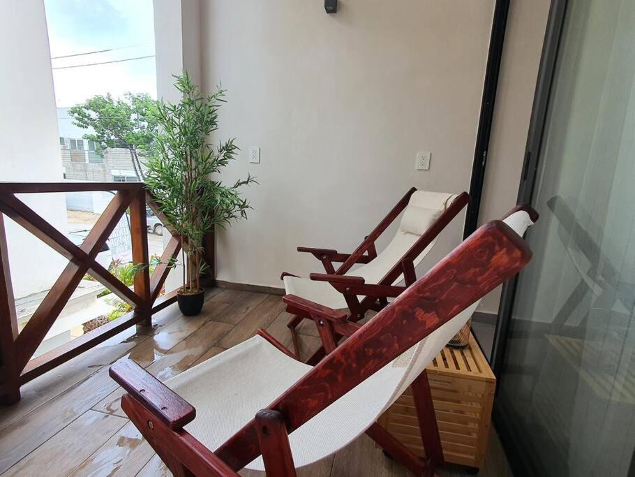 Smart Depas Elegante Apartamento Estudio Totalmente Equipado Tulum Pueblo Buitenkant foto