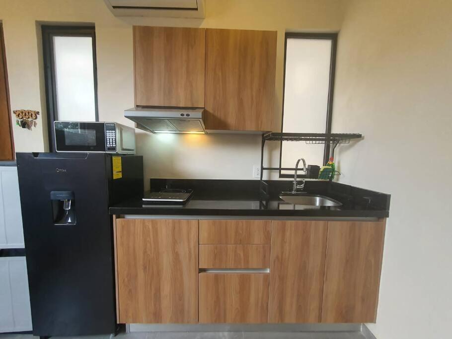 Smart Depas Elegante Apartamento Estudio Totalmente Equipado Tulum Pueblo Buitenkant foto