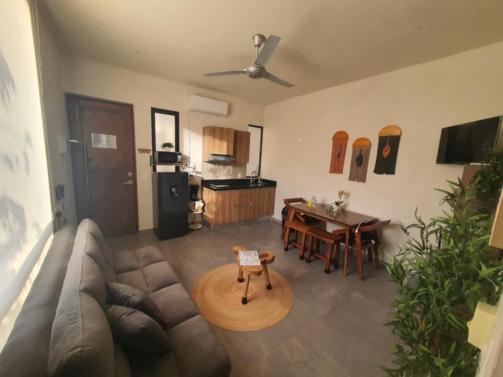 Smart Depas Elegante Apartamento Estudio Totalmente Equipado Tulum Pueblo Buitenkant foto